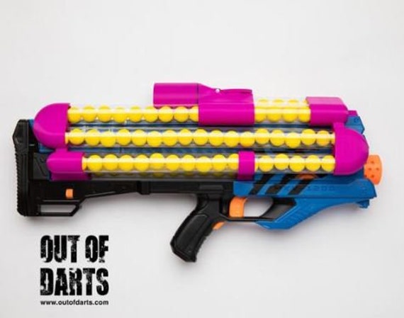 Out of Darts Nerf Rival Zeus hirricane 