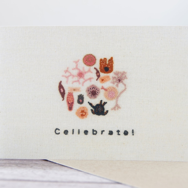 Cellebrate Science Congratulations Greeting Cards - Single