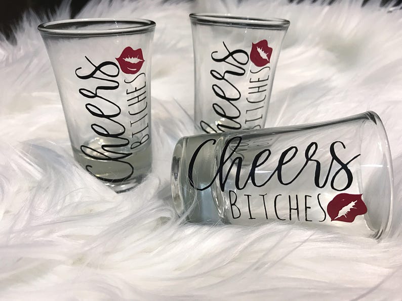Bachelorette Party Shot Glasses/party Favors/bridesmaid Etsy