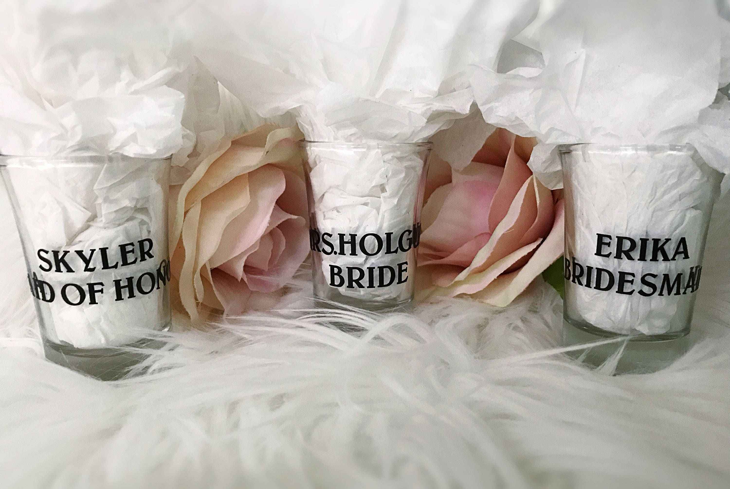 Bachelorette Party Shot Glasses/i Do Crew Shot Etsy