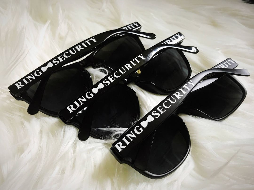 Ring Security Sunglasses/ring Bearer Sunglasses/will You Be My Ring ...