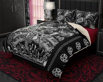 Gothic Bedding Etsy