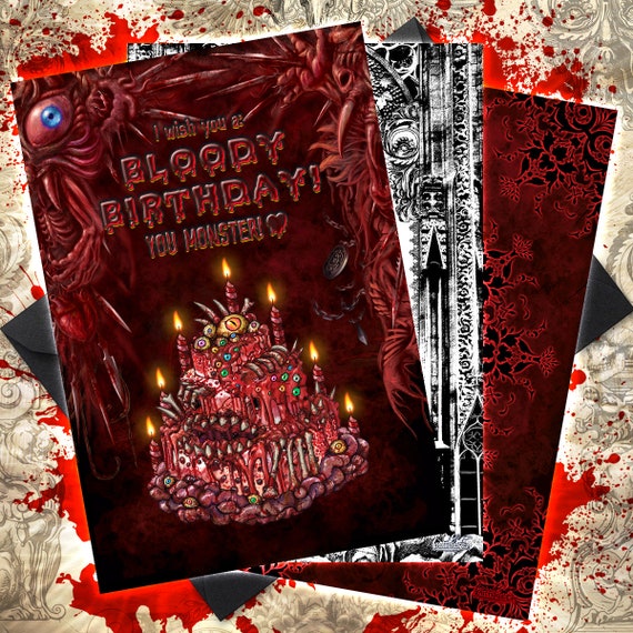 Fetes Occasions Speciales Goth Floral Crane Carte D Anniversaire Anniversaire Fille Carte De Vœux Gothique Crane Carte Maison