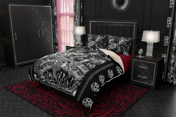 gothic bedding