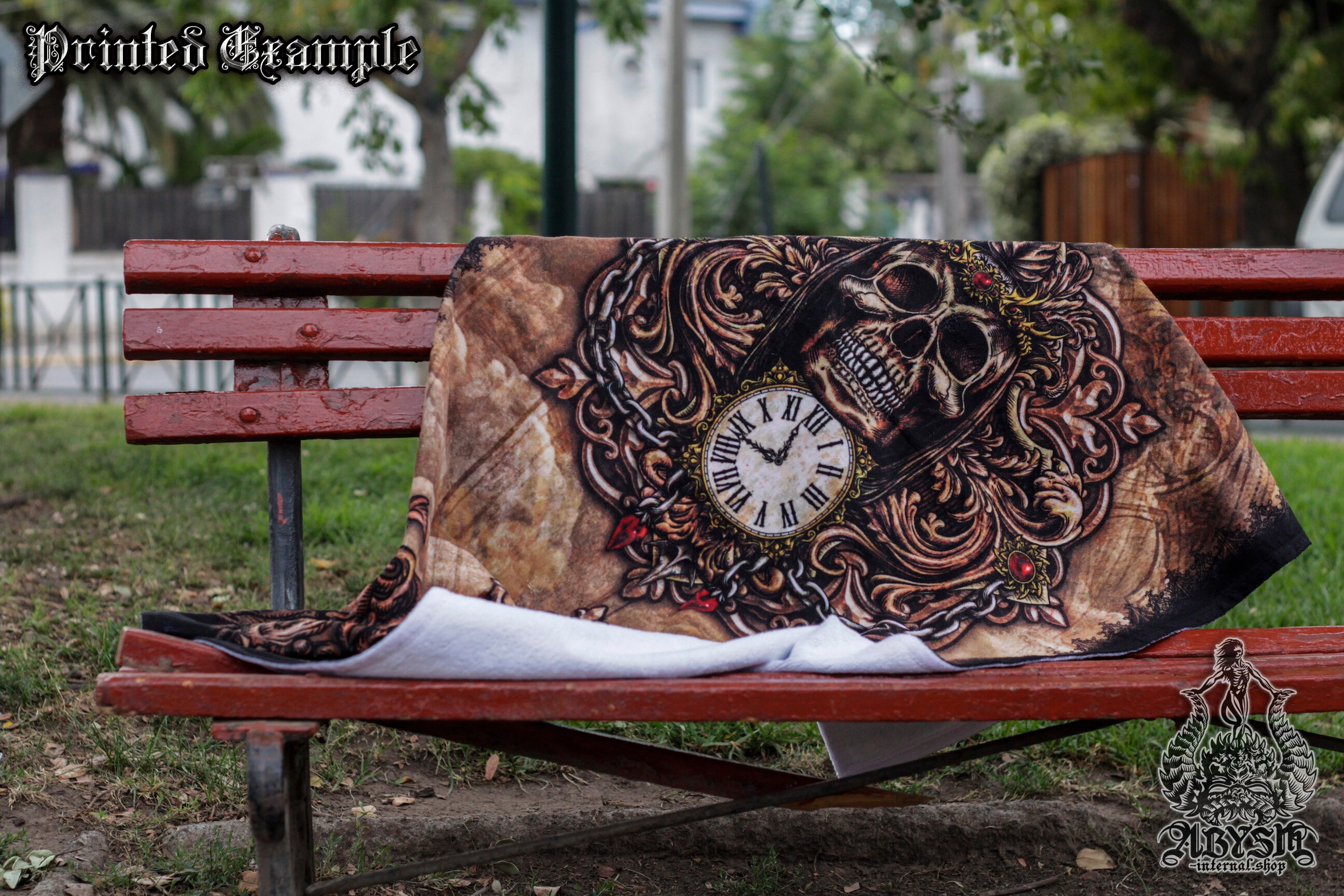 Monster Beach Towel Dark Fantasy Picnic Blanket Seaside | Etsy