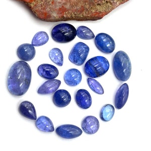 Pierre Précieuse Tenzanite (Tanzanite) Bleue Lab Créée - 92.30 Carats Ovale - AAA+ - Neuf