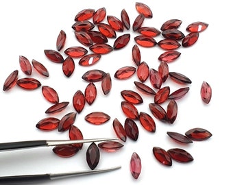 Granato naturale del Mozambico di qualità AAA, taglio