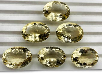 Natural Citrine Oval Cut Loose Gemstone Lot 3 Pcs 15*20 MM 52 CT, Citrine Oval Cut Loose Gemstone, Citrine Gemstone