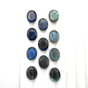 Natural Labradorite Oval Cut Loose Gemstone Lot 26 Pcs 8*10 MM 60 CT, Labradorite Multi Fire Gemstone, Labradorite Stone For Jewelry Making