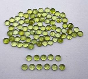 Pierre Précieuse Péridot Naturelle Non Traitée - 5 Ratti / 4 Carats, Qualité A++, Certifiée, Pour Bijoux
