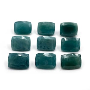 Natural Grandidierite Cushion Cut Loose Gemstone Lot 12*16 MM 11-13 CT, Grandidierite Quartz Gemstone For Jewelry Making