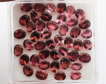 Natural Pink Tourmaline Oval Cut Loose Gemstone Lot 32 Pcs 4*5 MM 10 CT~ Natural pink tourmaline gemstone ~oval cut pink tourmaline