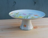 Daylily Cake Stand by Seymour Mann, Original Box