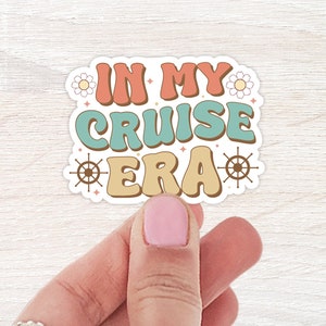 In My Cruise Era Sticker, Water Bottle Sticker, Laptop Sticker, Notebook Sticker, Vacation Sticker, Era Theme Stickers, Family Vacation