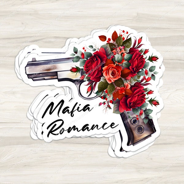 Mafia Romance Sticker | Waterproof Sticker | Book Sticker | Bookish | Dark Romance Sticker | Booktok Sticker | Mafia Romance Trope