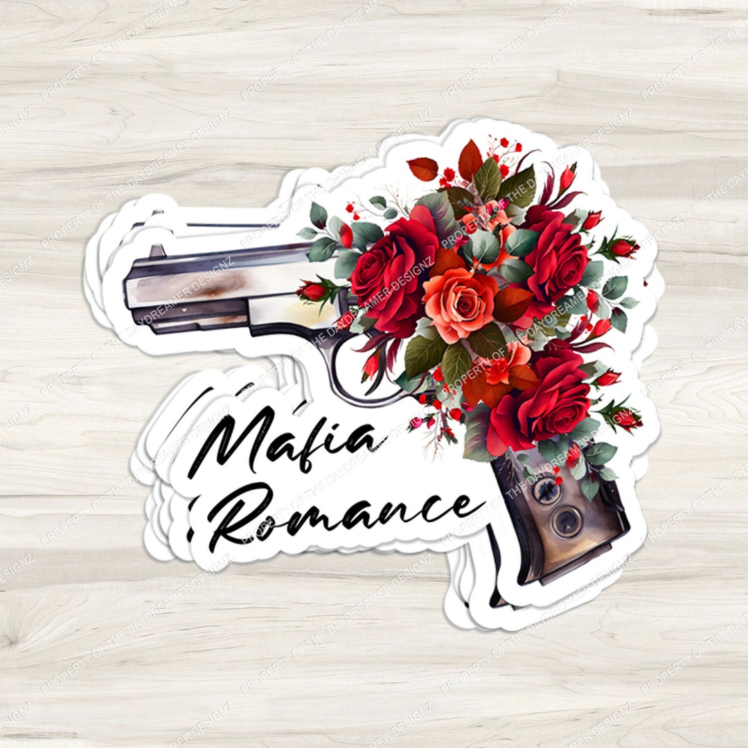 Mafia Romance Sticker Waterproof Sticker Book Sticker Bookish Dark