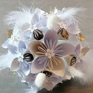 Origami Poupoupidou Paper Flower Bouquet