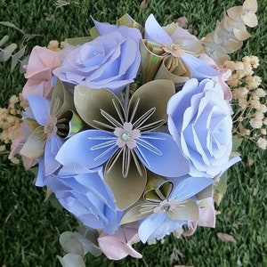 Bouquet of Origami paper flowers