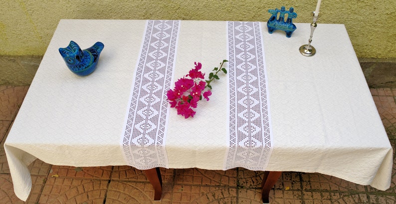 Tovaglia rettangolare copritavolo con tramezzi | Etsy