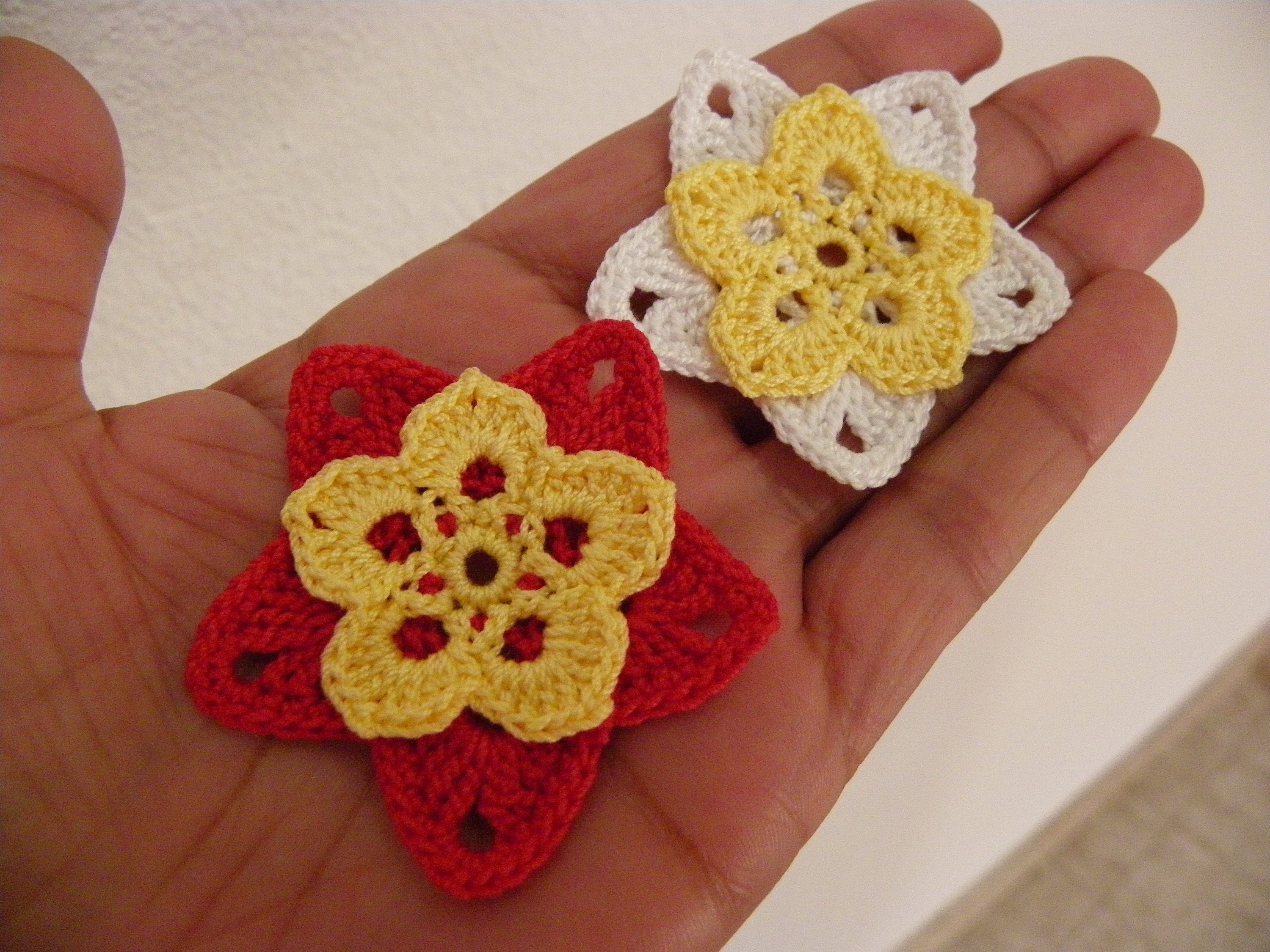 Aplicaciones de flores de doble de 6 piezas - Etsy