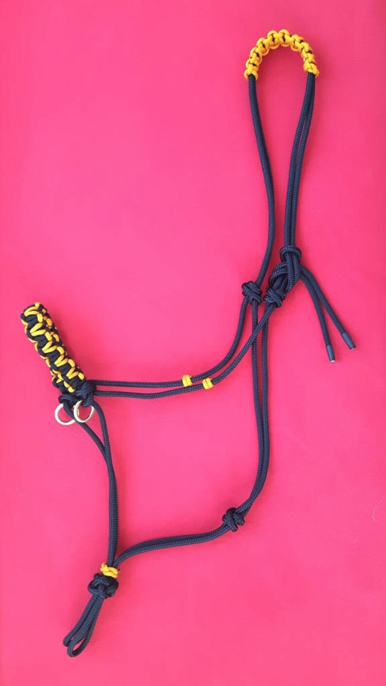 Bitless Side-pull Bridle braid on braid