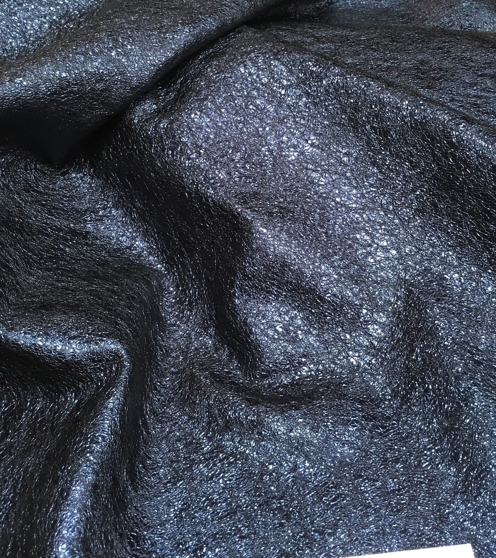 midnight blue leather loop