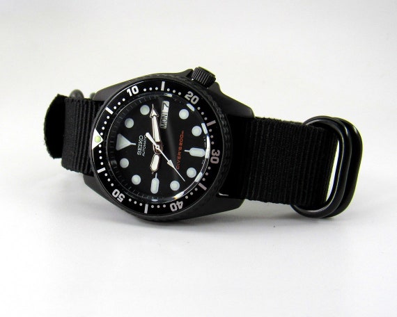 vintage watch seiko skx013 mod divers watch nh36 … - image 2