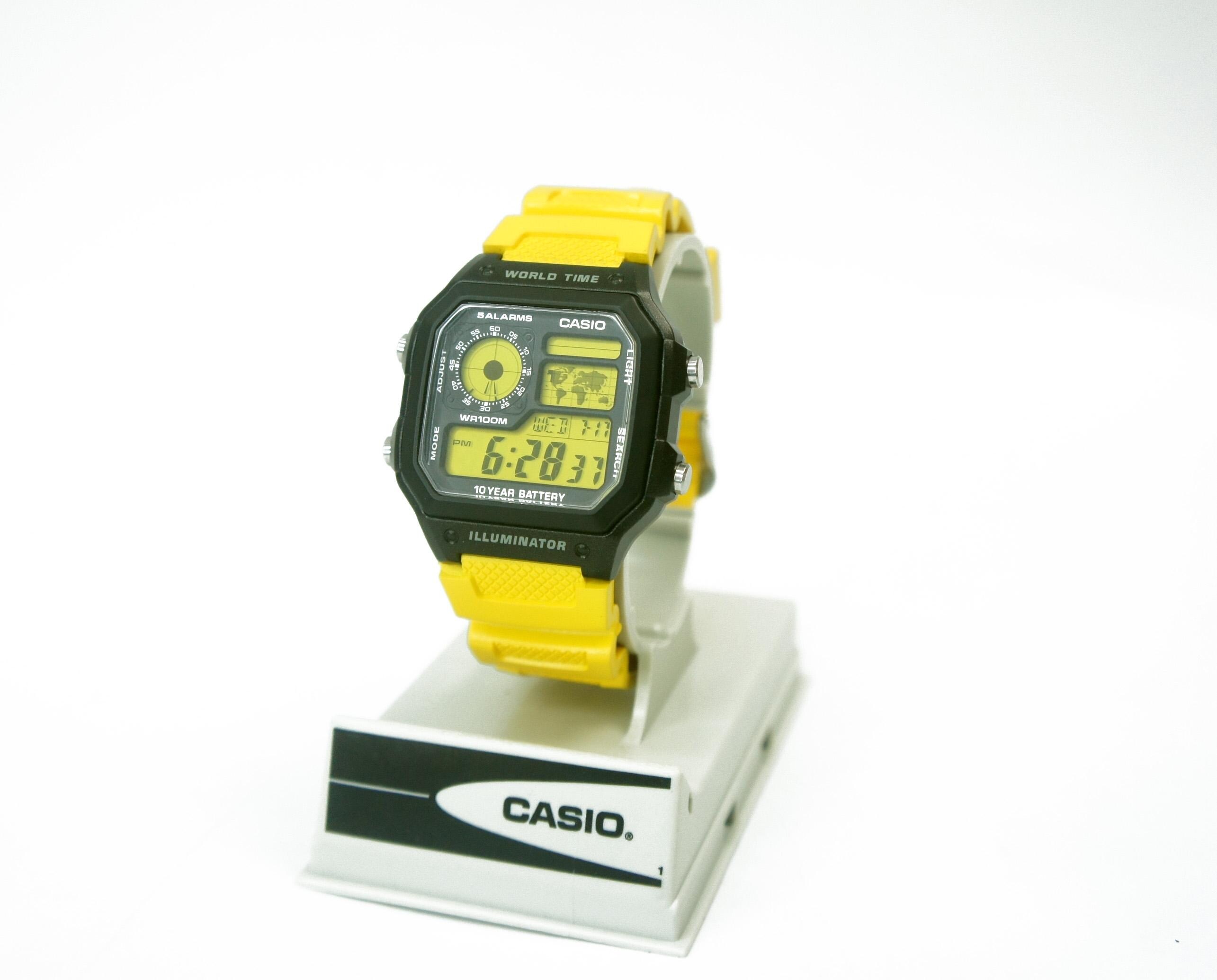 Ready to Ship Casio World Time AE-1200WH Custom Watch Casio Royale Mod ...