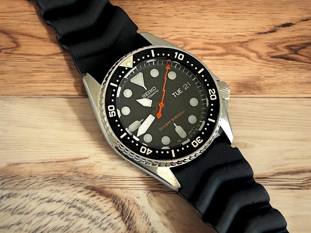 SEIKO 腕時計 L031H22 ブラックレザー Seiko Prospex MONSTER Black Series LE SRPH13K1 | Strapcode watch bands