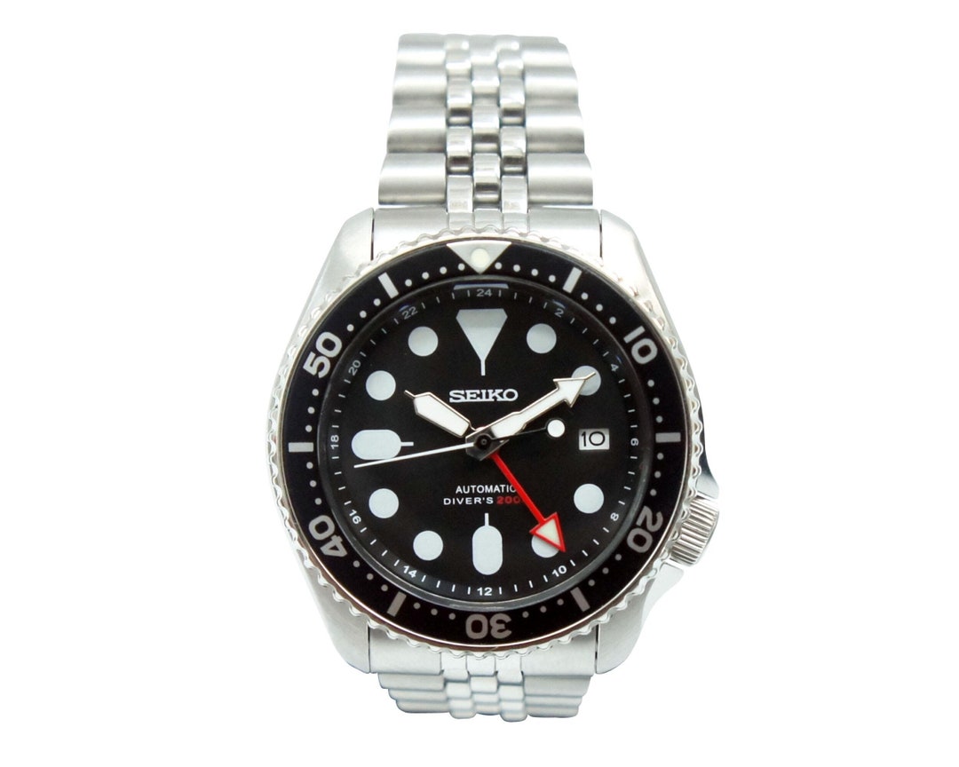 GMT Vintage Watch Seiko Skx007 Divers Watch Nh34 Movement