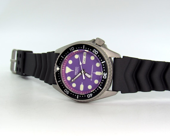 vintage watch seiko skx013 mod divers watch nh36a… - image 8