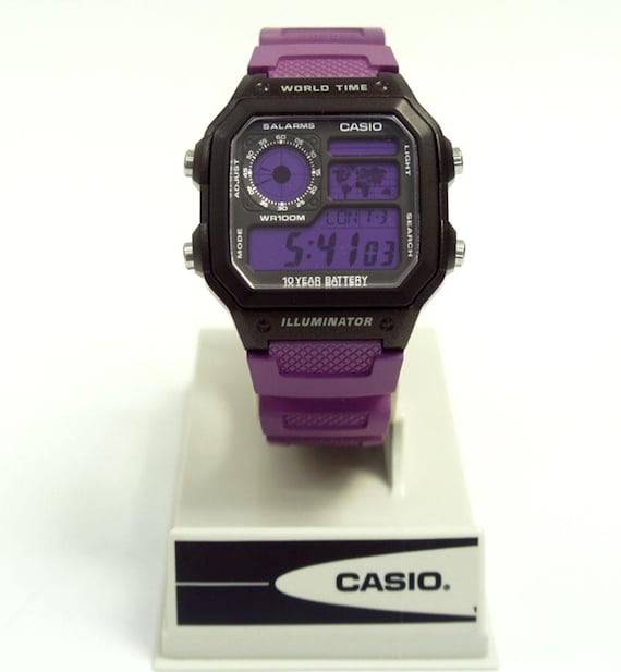 カシオ ワールドタイム AE-1200WH カスタムウォッチ カシオ ロワイヤル