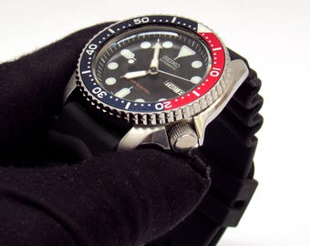 Vintage Watch Seiko Skx Mens Diver Watch Skx009 Nh36a Stainless