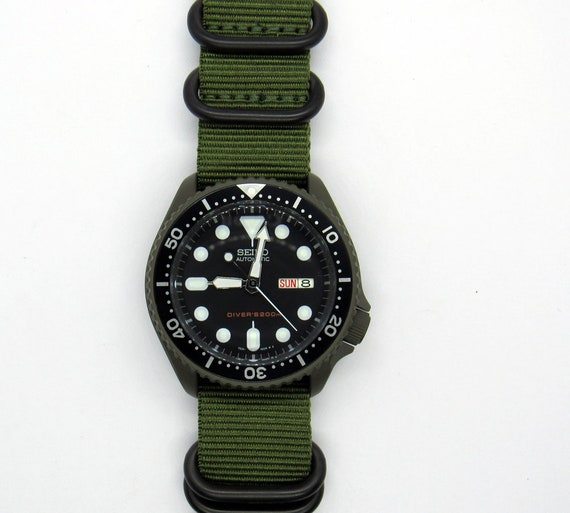 seiko skx007 green