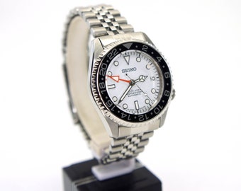 Seiko Skx White Dial Mod GMT Vintage Watch Seiko Skx013 Divers