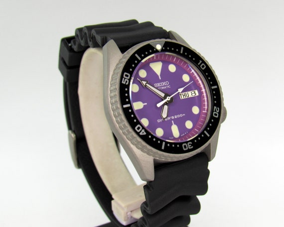 vintage watch seiko skx013 mod divers watch nh36a… - image 3