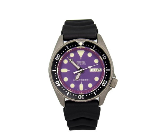 vintage watch seiko skx013 mod divers watch nh36a… - image 2