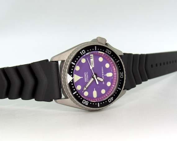 vintage watch seiko skx013 mod divers watch nh36a… - image 7