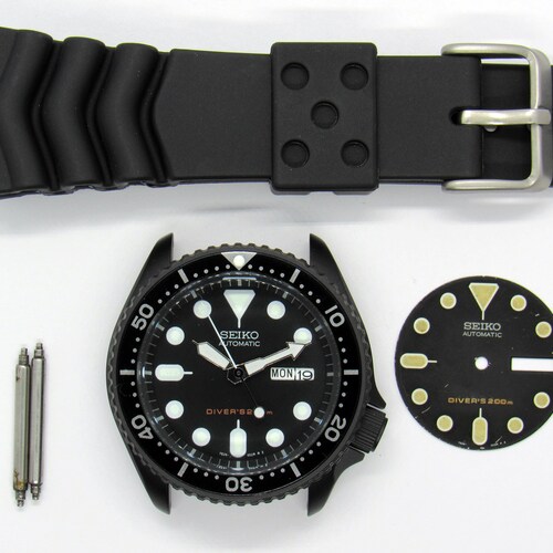 Vintage Watch Seiko Skx Mod Mens Diver Watch Skx007 Nh36a - Etsy