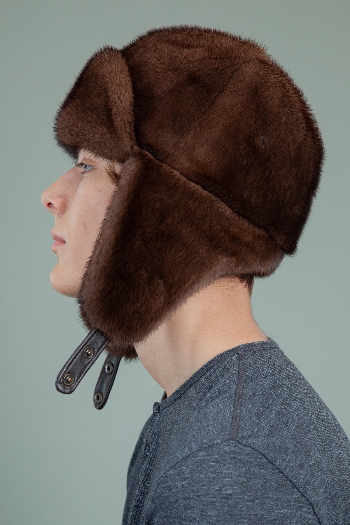 trapper hat flaps