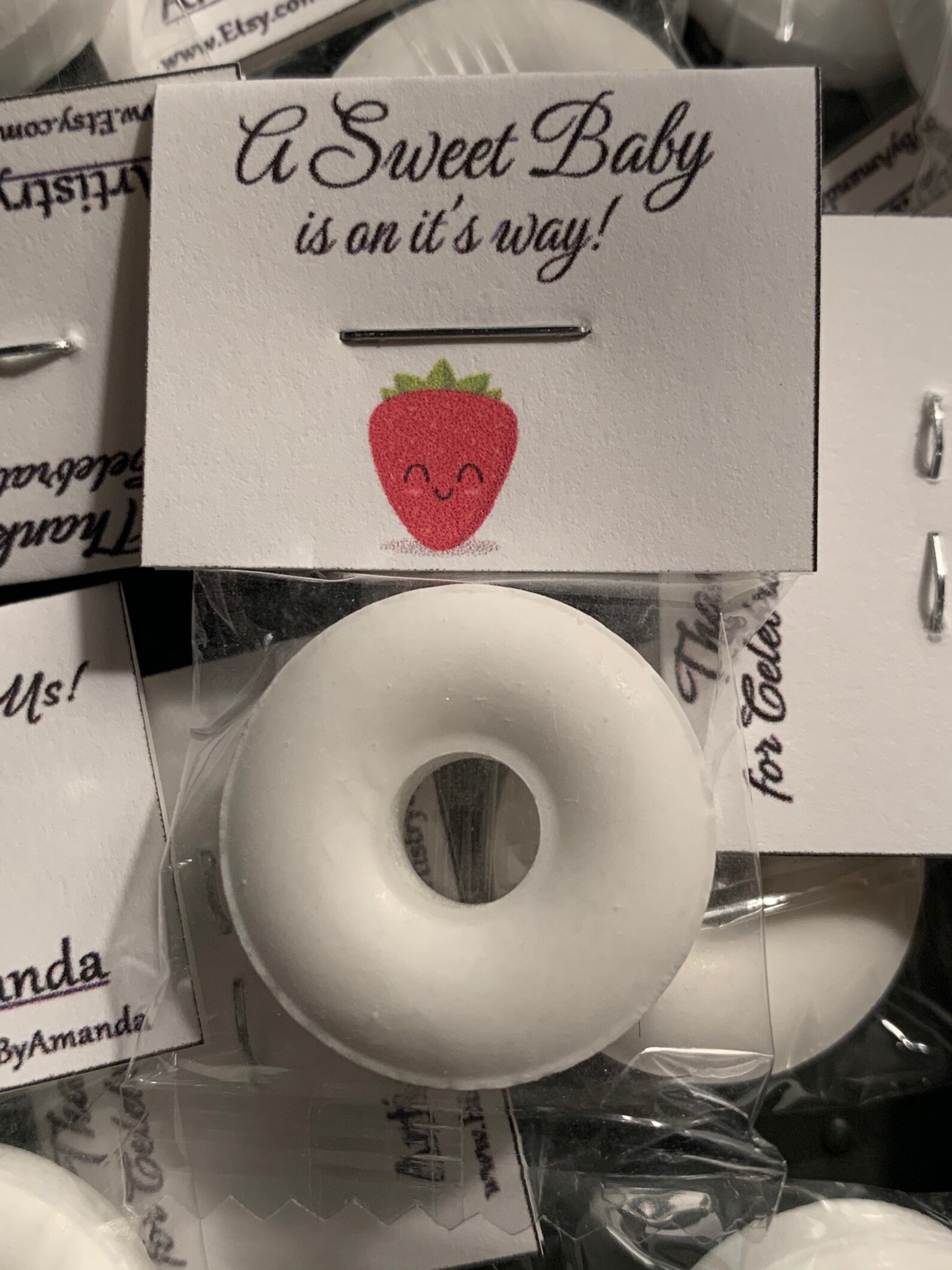 Watermelon Strawberry or Orange Baby Shower Lifesaver Mint Etsy