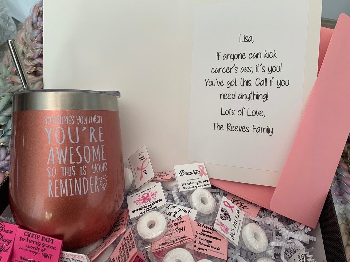 Build Your Own Care Package for Cancer Patient for Etsy
