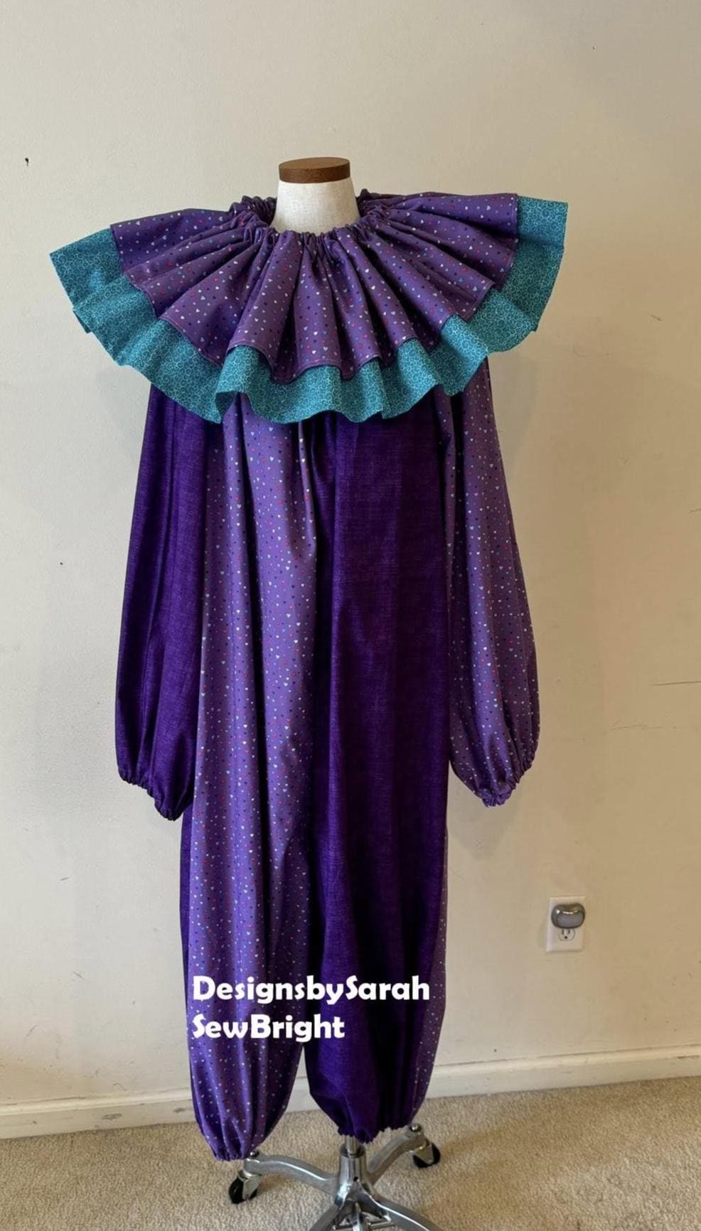 purple clown dress Cupcake Clown Costume for Women | Adult Clown Costumes | Adult | Womens | M | Black/Pink
