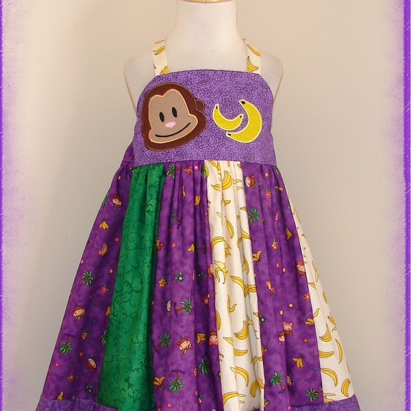 Monkey Dress - Etsy