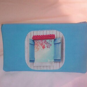 trousse d'école fantaisie, pochette zippée