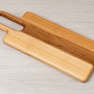 Handmade Solid Ash Serving Board - Serving Platter - Cutting Board - Chopping Board - Charcuterie Board - Cheese Board For The Kitchen