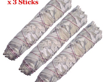 Smudge Stick California White Sage - Extra Large 9" (22cm) - Pack of 3