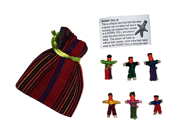 mini worry dolls