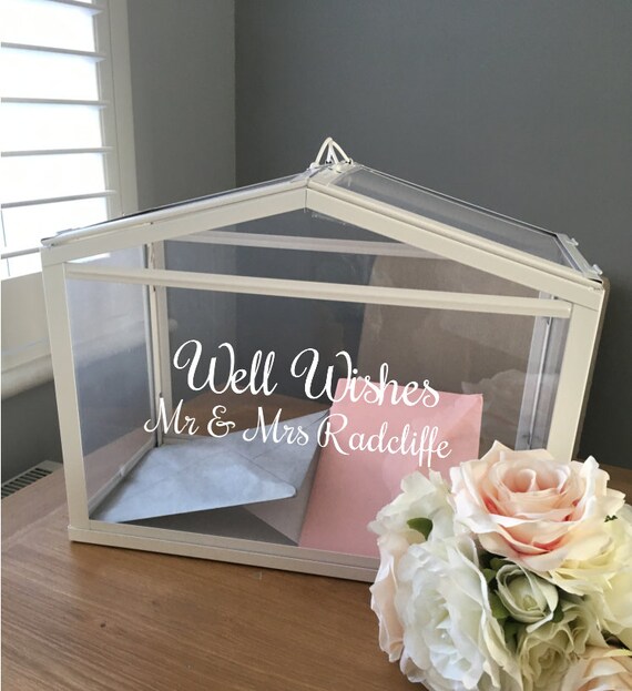 Diy Wedding Vinyl Fancy Script Card Vinyl Decal Wedding Etsy