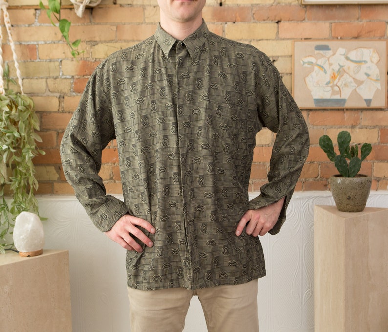 vintage flannel shirts men's